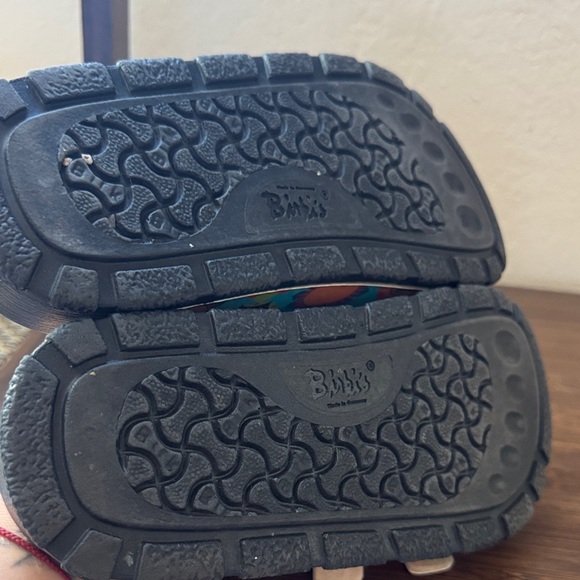 Birkenstock Kids Floral Sandals - Blue and Orange - Picture 5 of 6